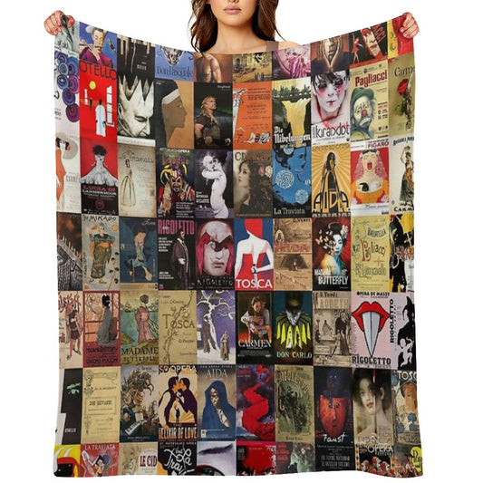 Opera Throw Blanket
