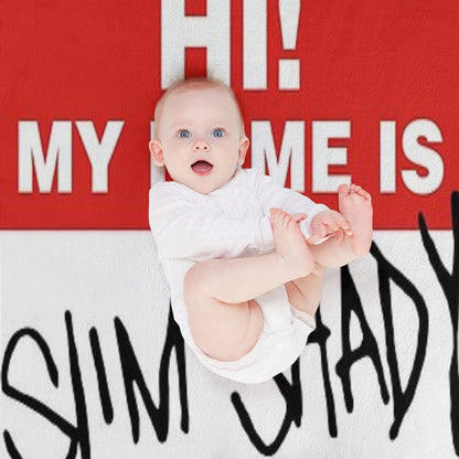 My Name Is Slim Shady Throw Blanket