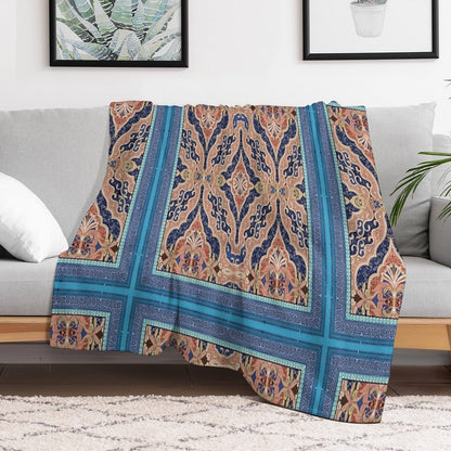 Arab Tapestry Throw Blanket
