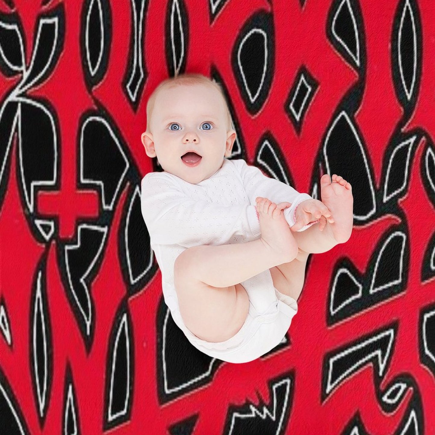 Morbid Angel Red Logo Art Throw Blanket
