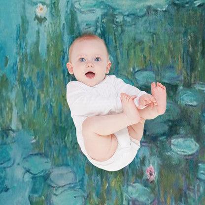 Claude Monet – Nymphéas – Water Lilies Throw Blanket