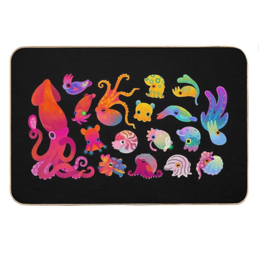 Cephalopod Bath Mat