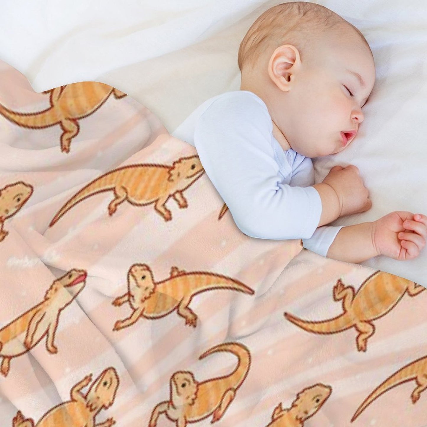 Bearded Dragons Throw Blanket