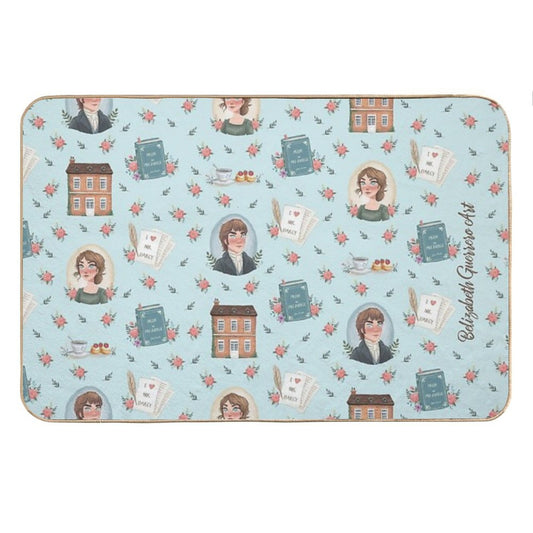 Pride And Prejudice - Jane Austen Inspiration Bath Mat