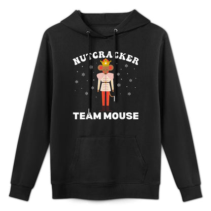 Team Mouse Nutcracker Christmas Dance Pajamas Kids Girls Easy Care Hoodie