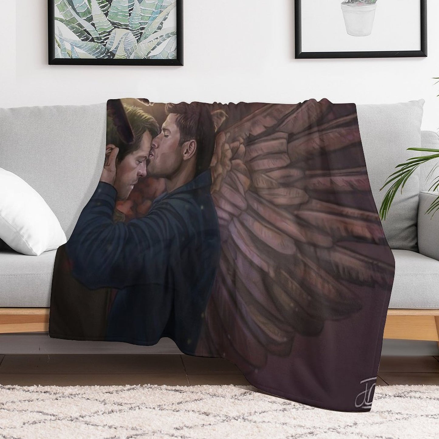 A Moment Throw Blanket