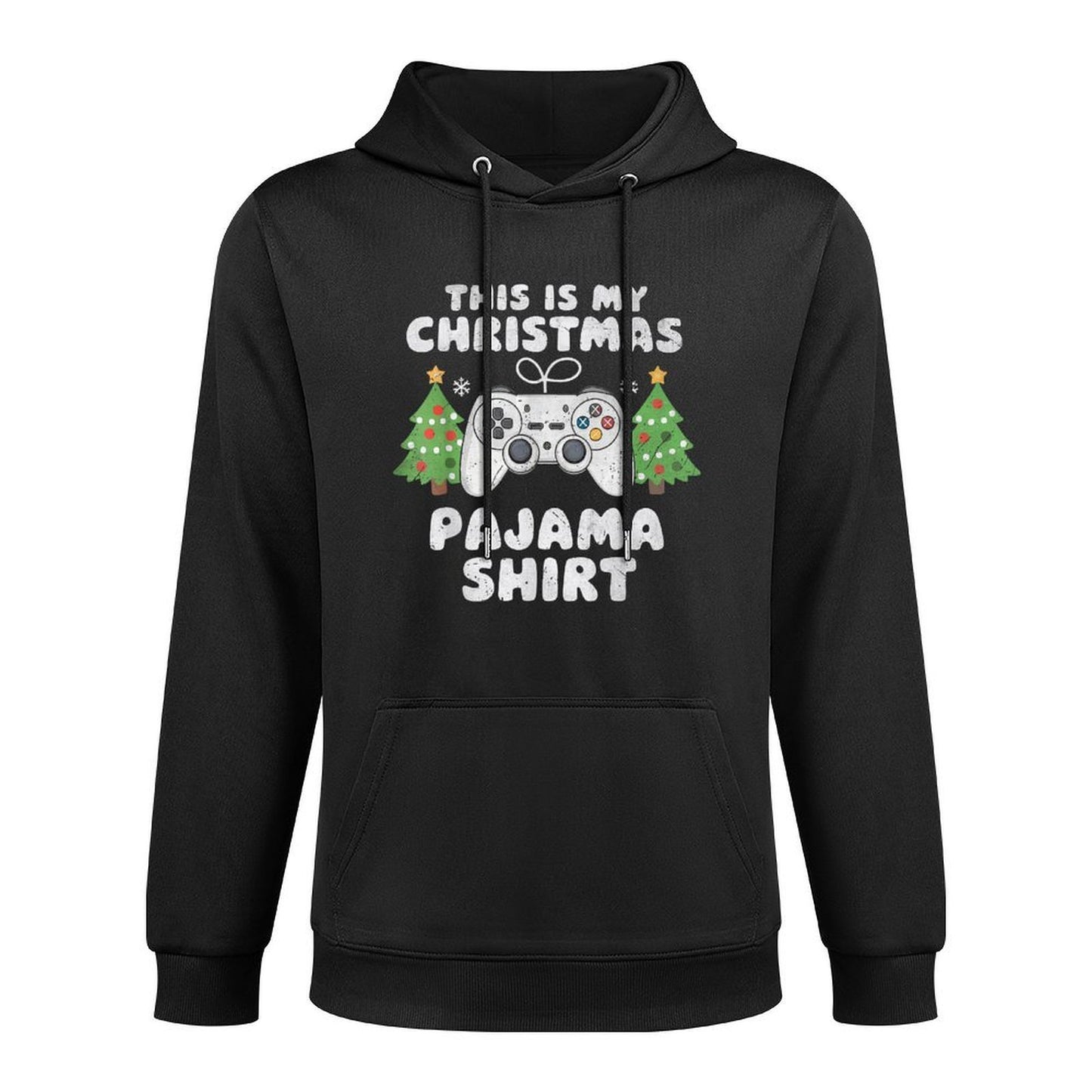 This Is My Christmas Pajama Video Game Boysn Gamer Durable Construction Hoodie