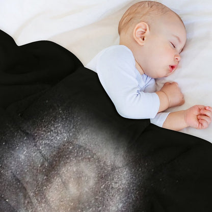 Space Sloth Throw Blanket