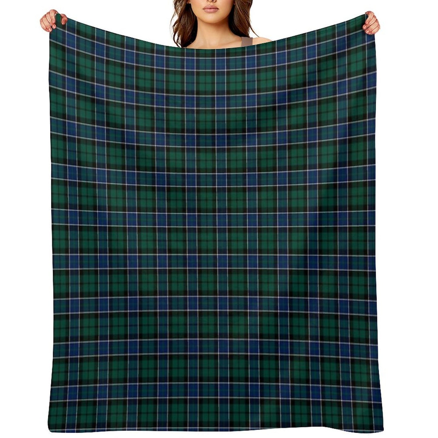 Clan Graham Tartan Throw Blanket