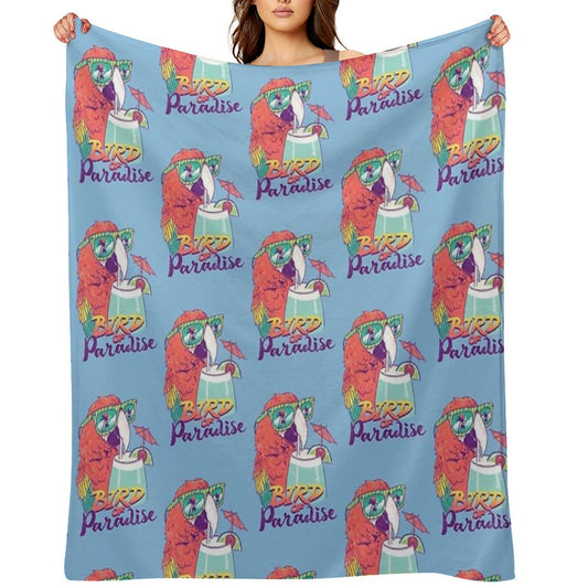 Bird Of Paradise Throw Blanket