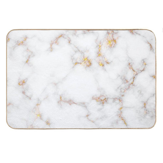 Marble - Gold Bath Mat