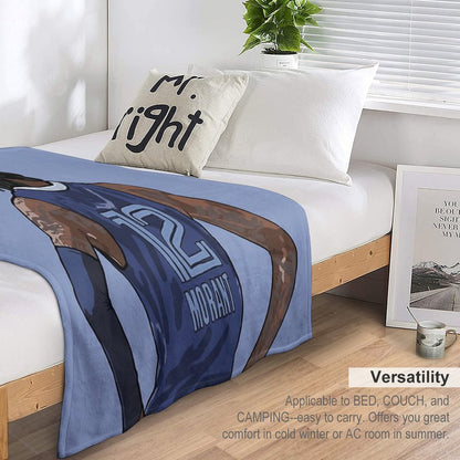 Ja Morant Back-To Throw Blanket