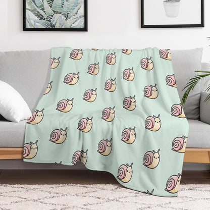 Snail Throw Blanket