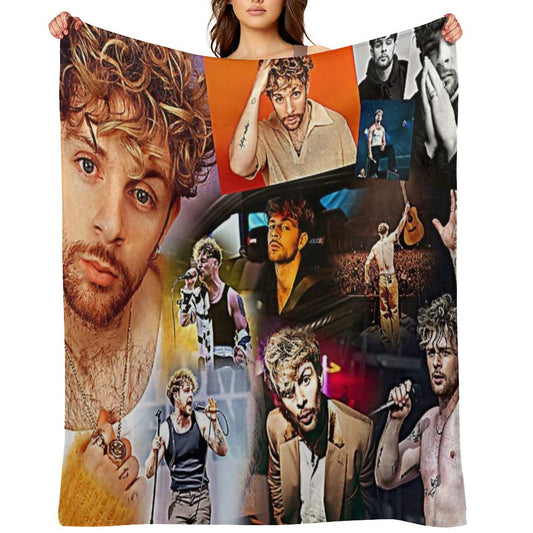 Tom Grennan Throw Blanket