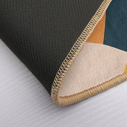 Colorful Mid Century Sunset Bath Mat