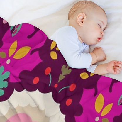 Hedgehog LOVE Throw Blanket