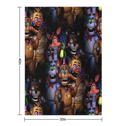 Fnaf Security Breach Throw Blanket