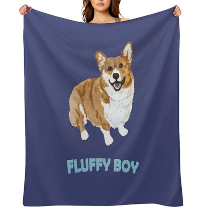 Fluffy Boy Throw Blanket