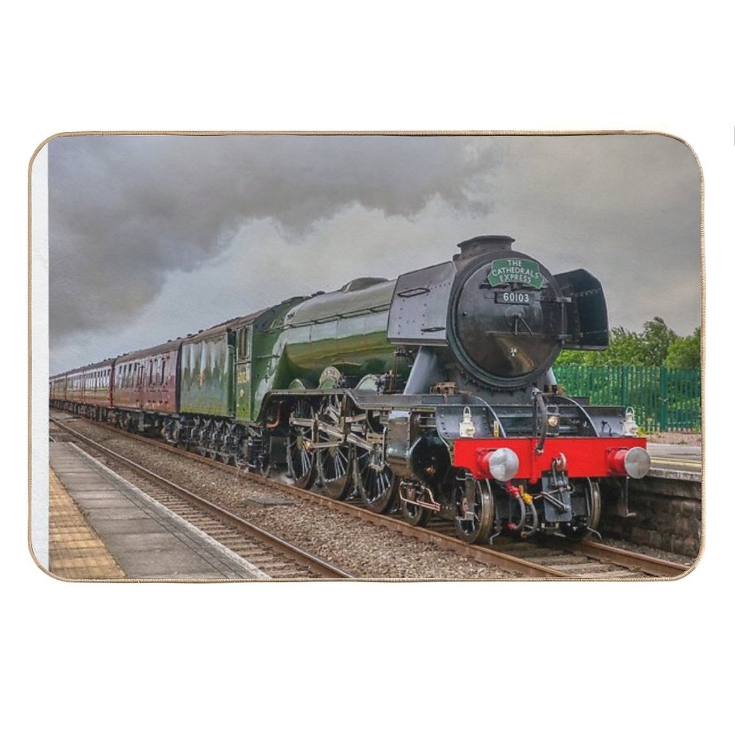The Flying Scotsman Bath Mat