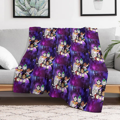 The Owl House Team Throw Blanket