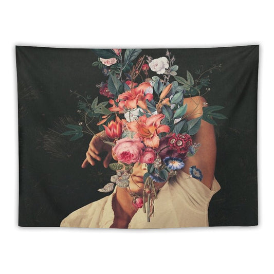 Roses Bloomed Every Time I Thought of You Tapestry