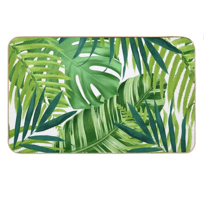 Tropical Leaves III Bath Mat