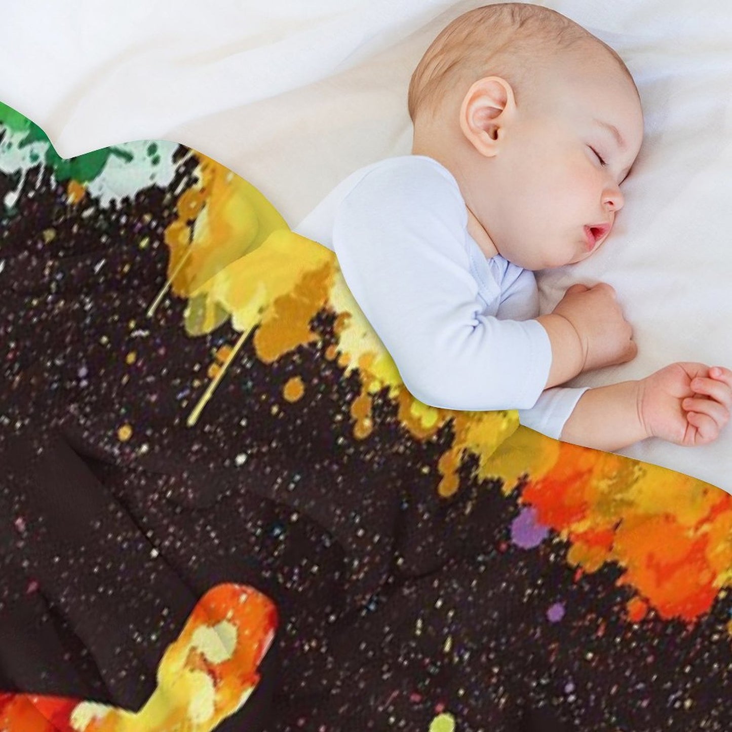 Handball Art Watercolor Throw Blanket