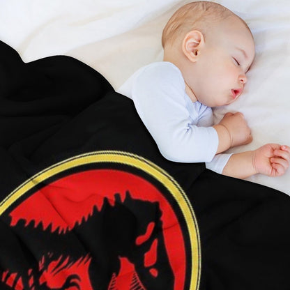 Jurrasic Park Classic Throw Blanket