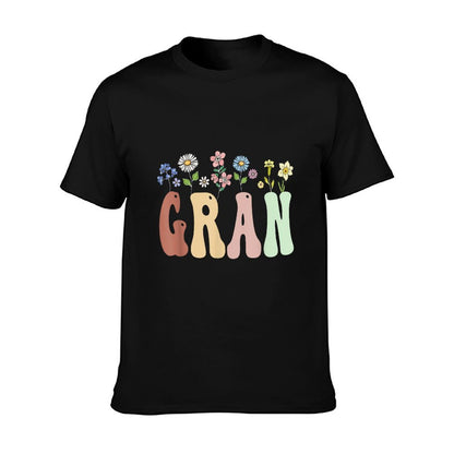 Gran Gifts Women Wildflower Floral Design Gran T-Shirt