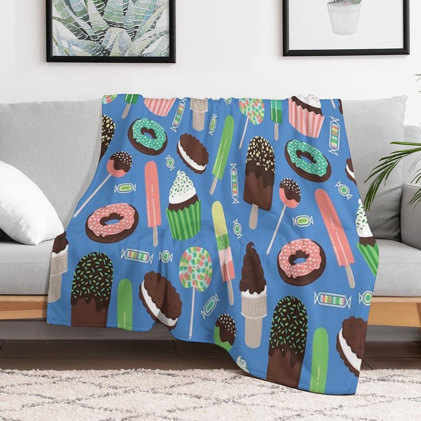 Just Desserts Throw Blanket