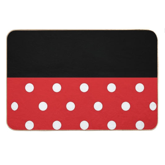 It All Started with Three Circles - Skirt Bath Mat