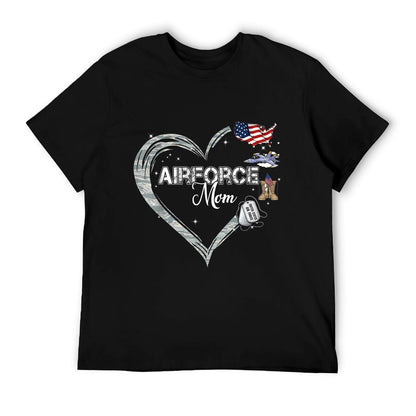Proud Air Force Mom Air Force Graduation Mom USAF Mom T-Shirt