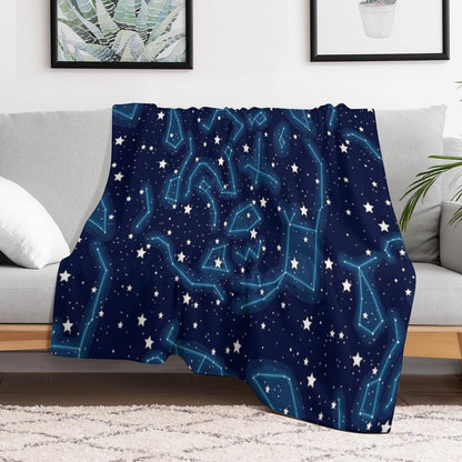 Star Clusters Throw Blanket