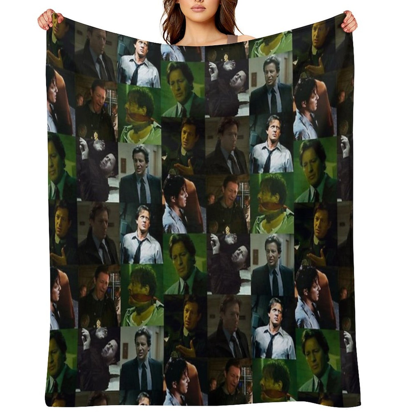 Mark Hoffman (Costas Mandylor) Throw Blanket