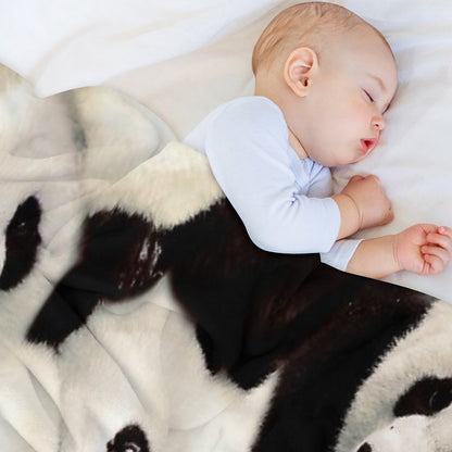 Pandas Throw Blanket
