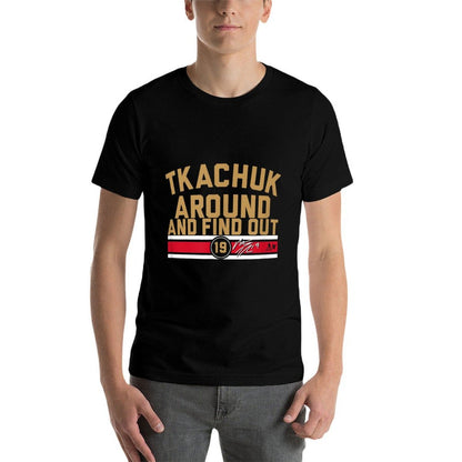 Matthew Tkachuk Around And Find Out - Florida Hockey  Soft T-Shirt