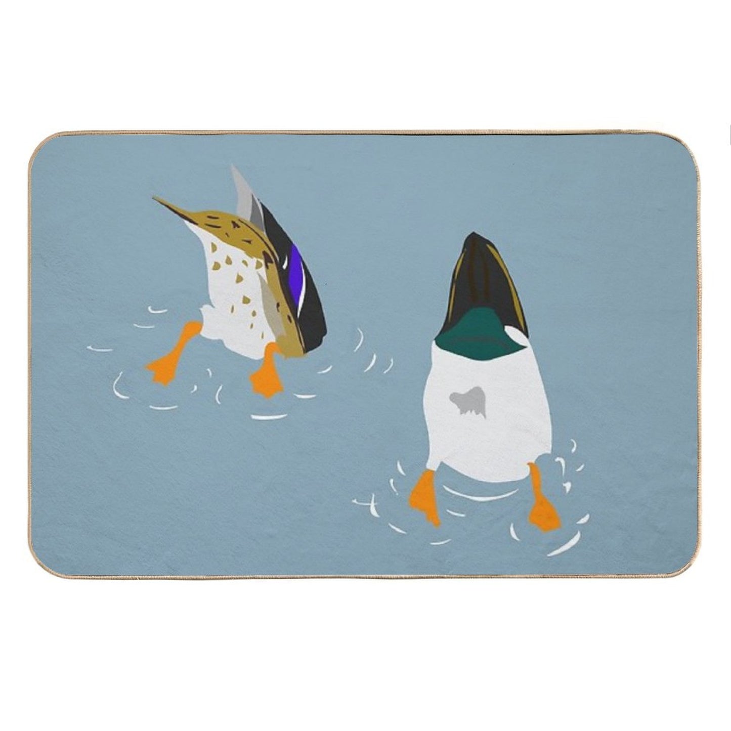 Bottoms Up! Bath Mat