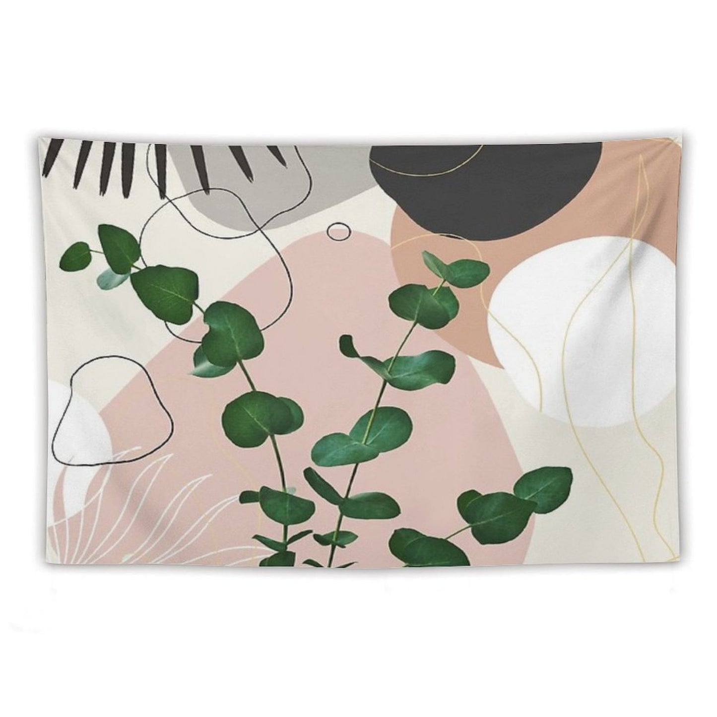 Eucalyptus Fan Palm Finesse #1 #tropical #decor #art Tapestry