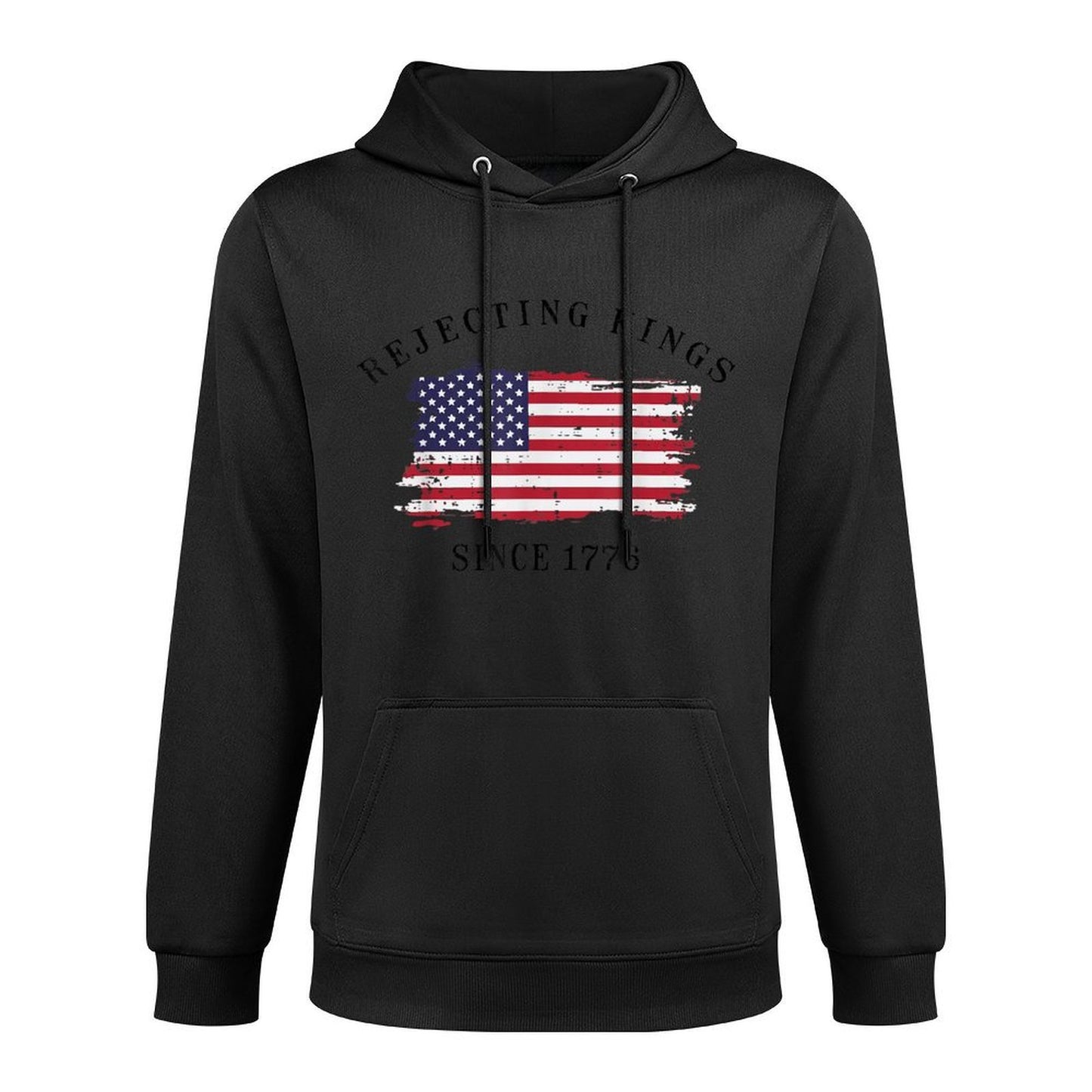 Resist Rejecting Kings Since 1776 Protest Men Women Kids Easy Care Hoodie