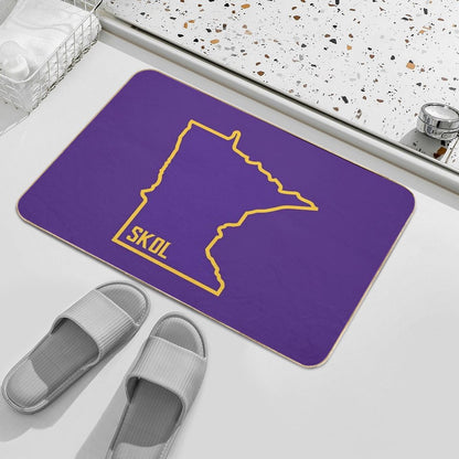 Skol MN Outline Bath Mat