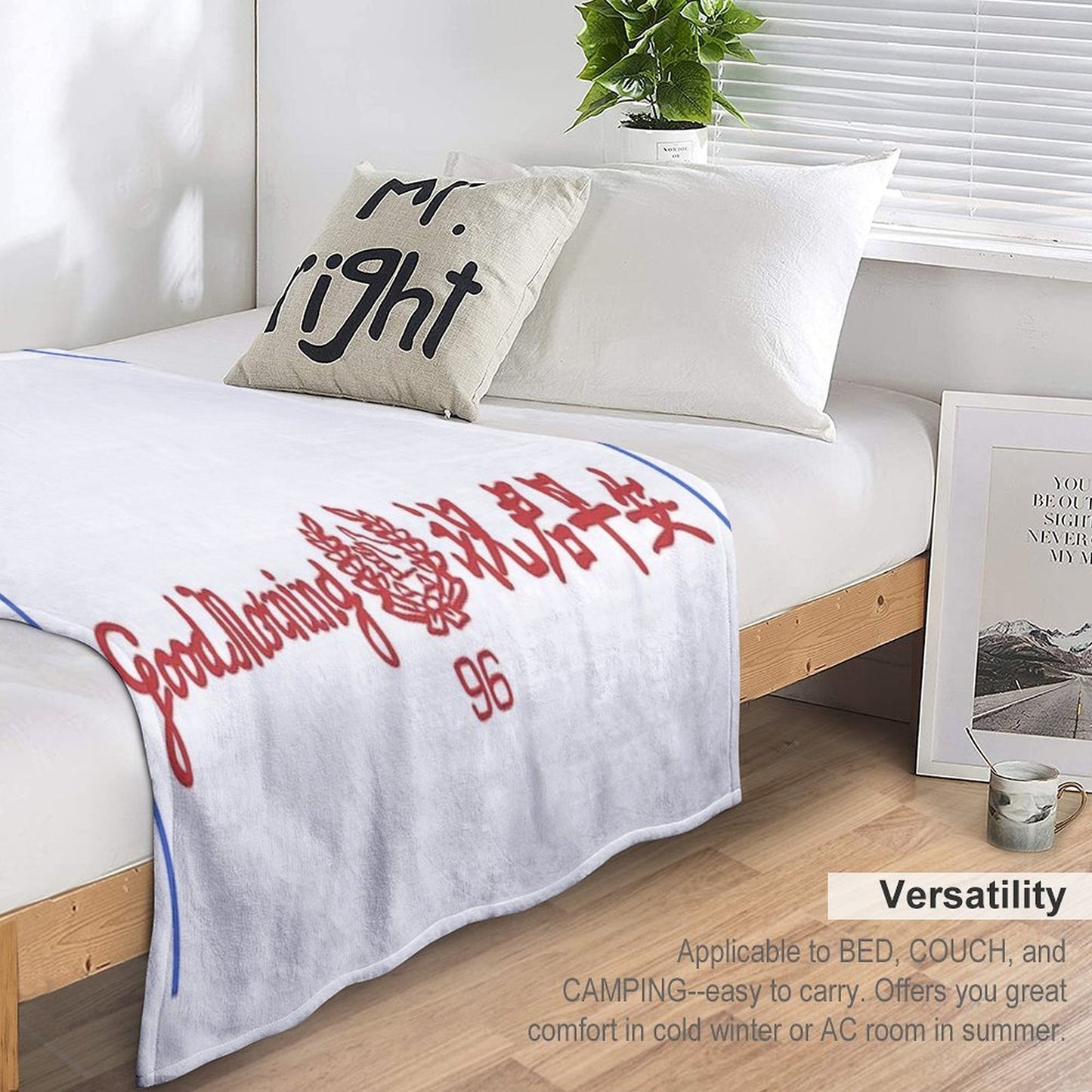 GOOD MORNING TOWEL FILIPINO PINOY CHINESE Throw Blanket