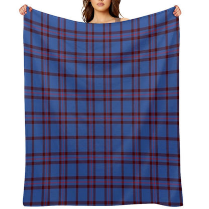 Clan Elliott Tartan Throw Blanket