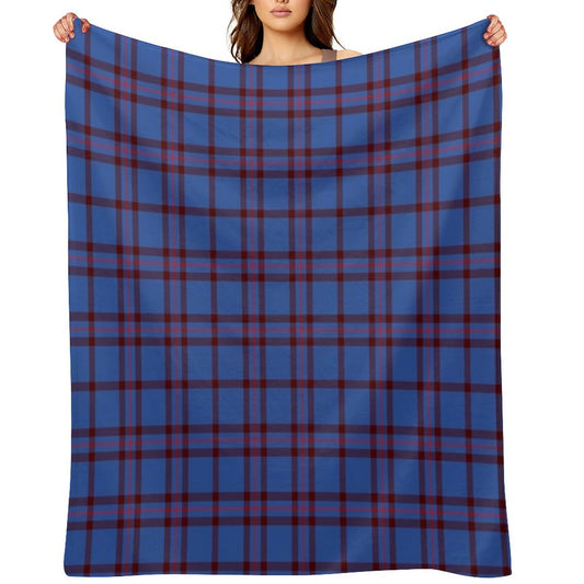 Clan Elliott Tartan Throw Blanket