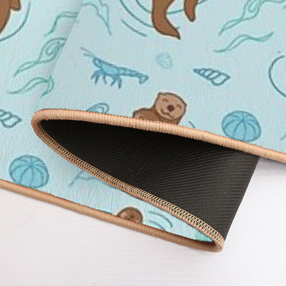 Otter Fun Light Bath Mat