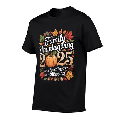 Family Thanksgiving 2025 Thanksgiving Crew Matching Fall  Affordable Price T-Shirt