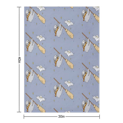 Harry The Sloth Throw Blanket