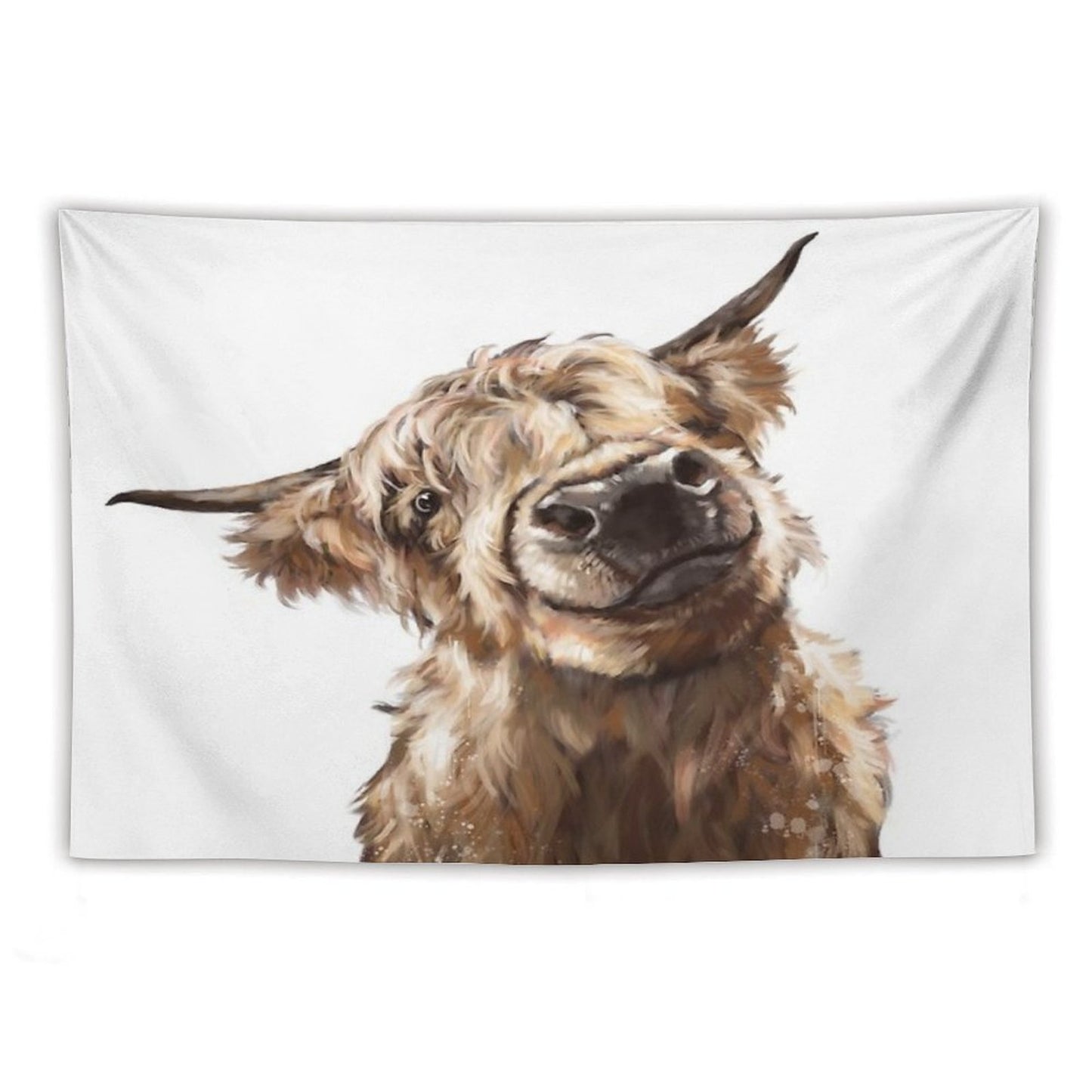 Highland Cow Tapestry