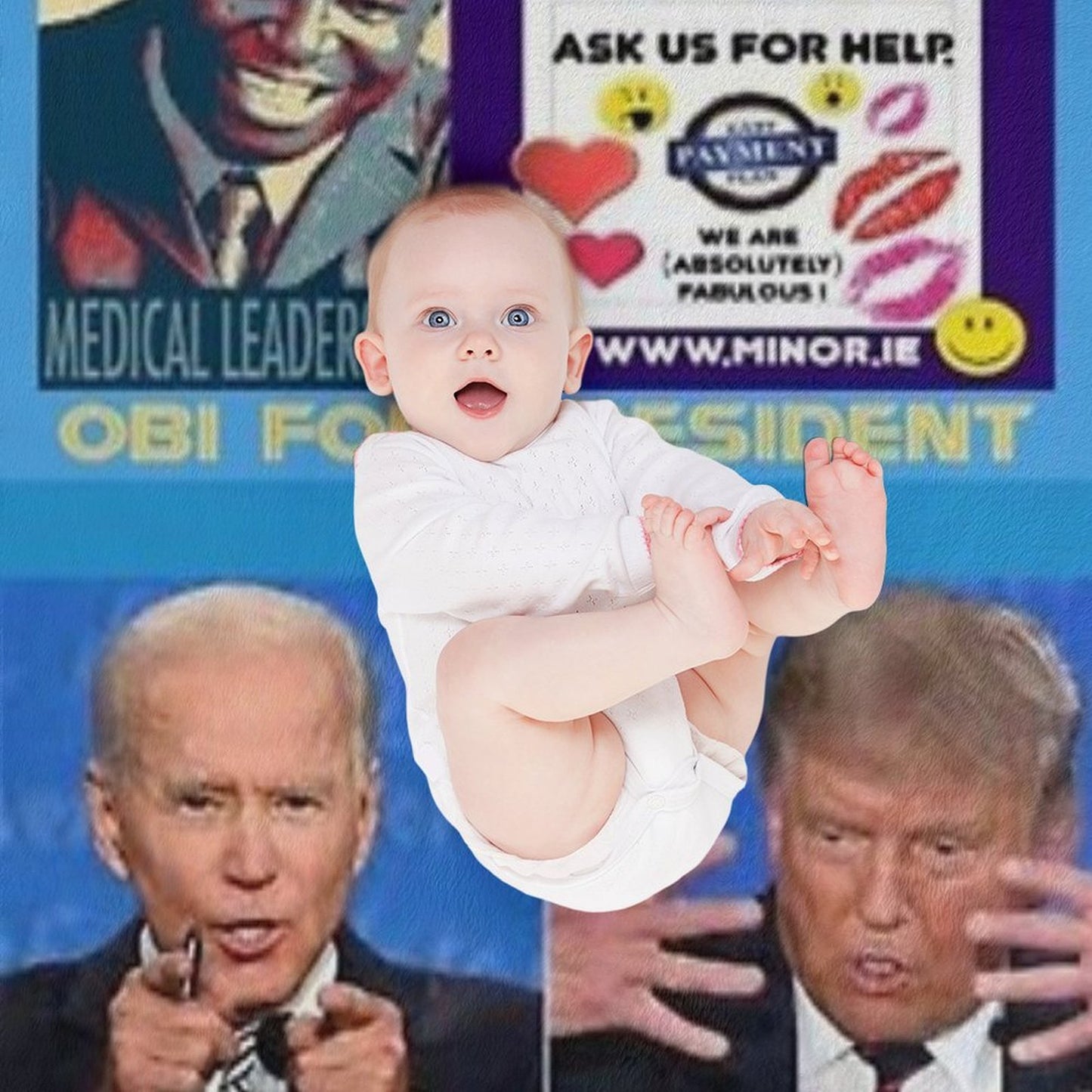 Professor Doctor Joseph Chikelue Obi  Independent  Design J  Obi For President  Ireland  Irish Presidential Election News. Throw Blanket