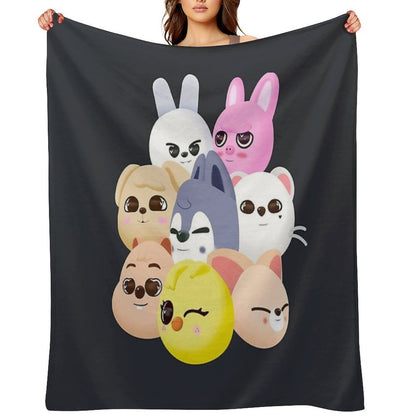 SKZOO Stray Kids SKZ Throw Blanket