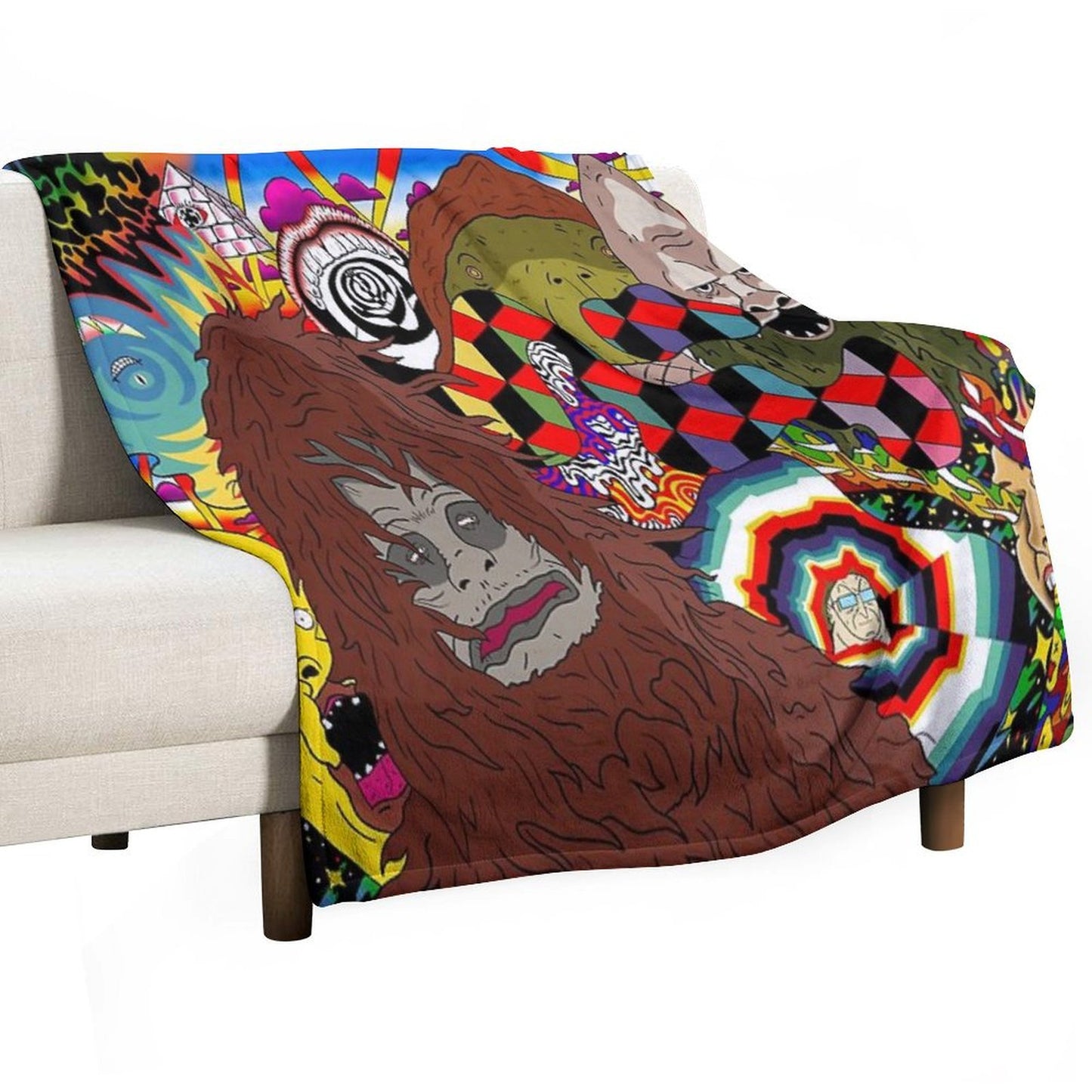 The Big Lez Show Wall Art Throw Blanket